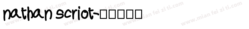 nathan scriot字体转换